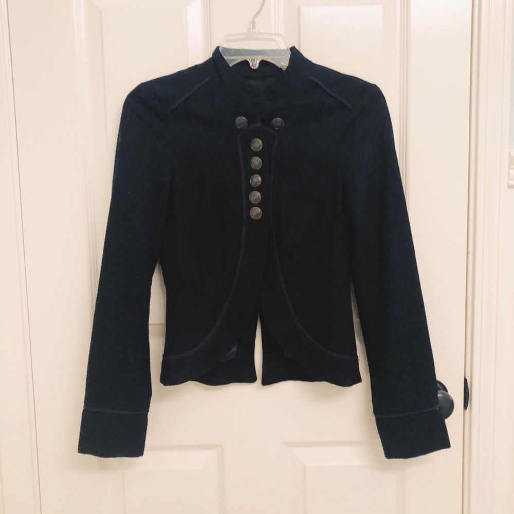 Dark blue military blazer/jacket